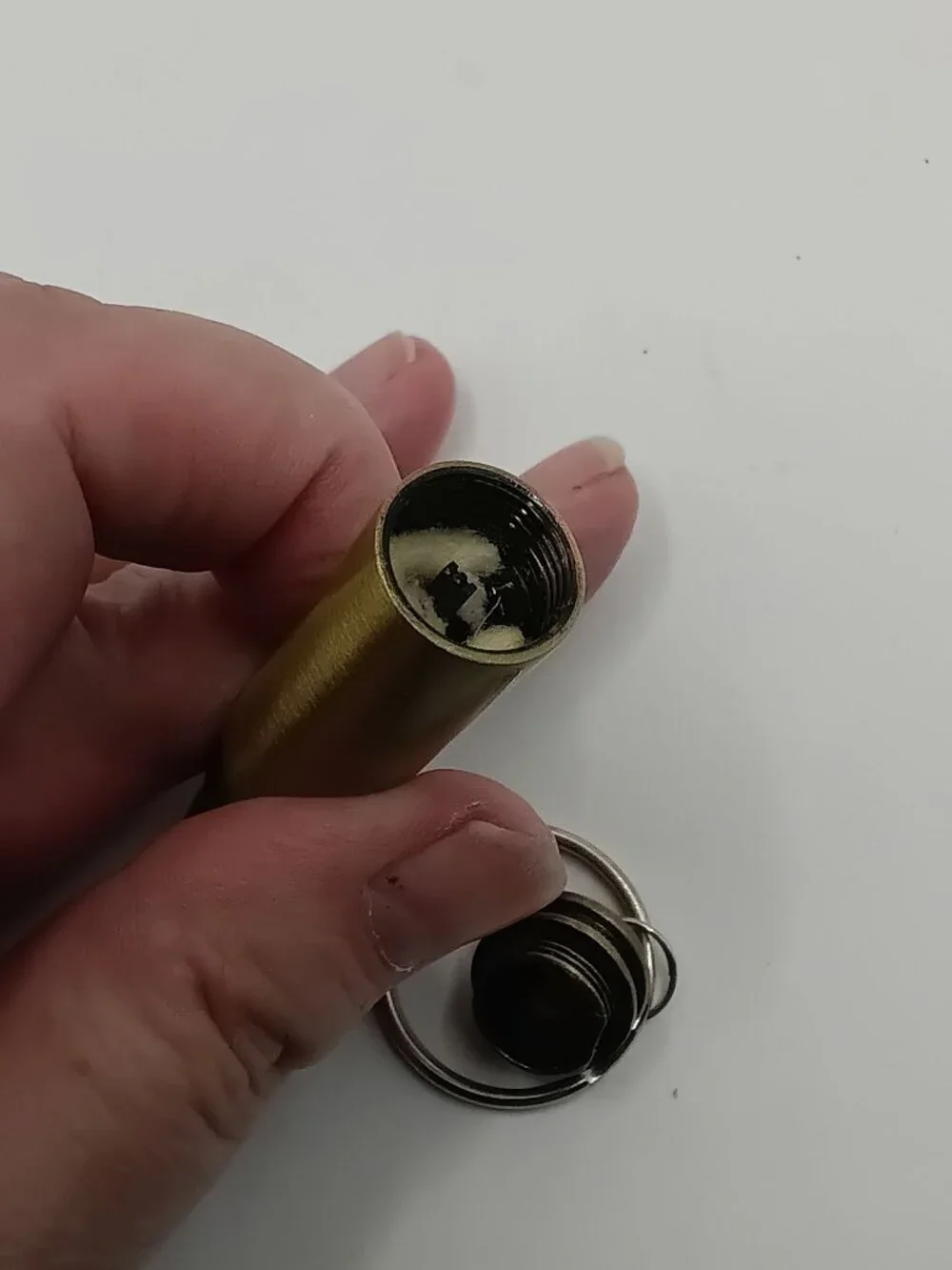Permanent Match Fire Starter Lighter Camping Survival Gear Key Ring